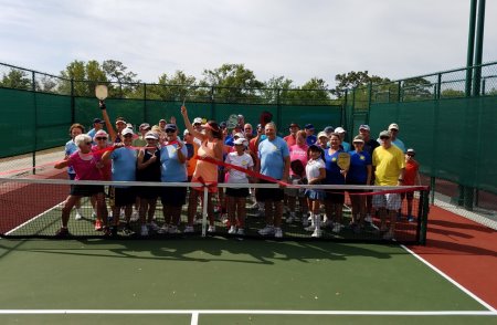 2017 ribbon cutting ceremony on court 1